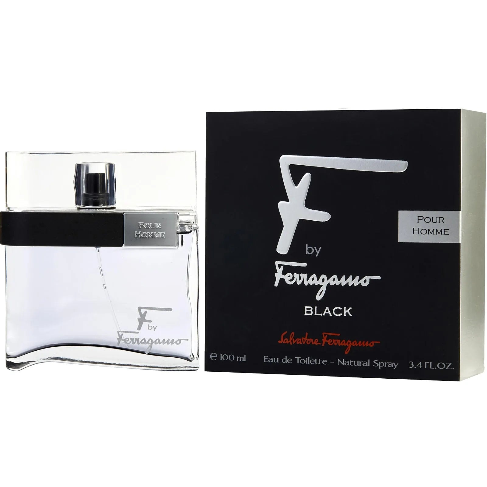 Salvatore Ferragamo F by Ferragamo Black EDT 100ml